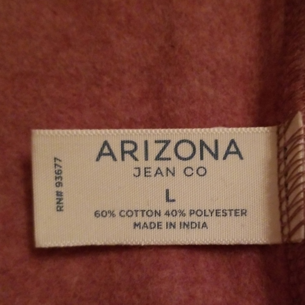 Brand New Arizona Autumn Burgundy Hoodie - Picture 7 of 8